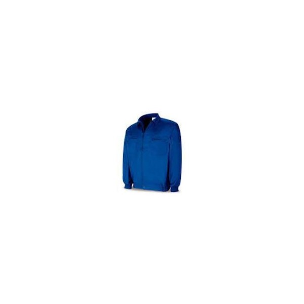 CHAQUETILLA AZULINA TERGAL-ALGODON TALLA 54