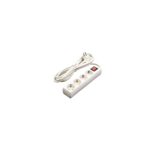 BASE MULTIPLE 4 TT C/INTE CABLE 3 METROS DE CABLE
