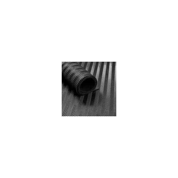 PLANCHA GOMA RAYAS V 1.4MT