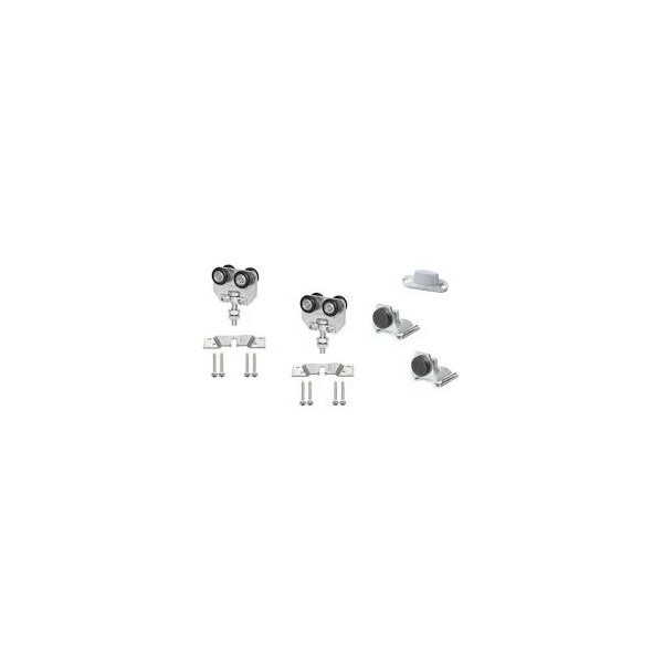 KIT RODAMIENTOS DOBLE PUERTA CORREDERA U30