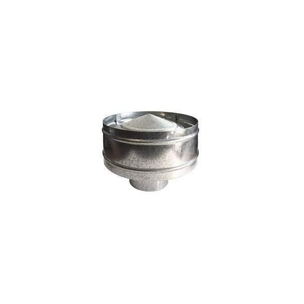 SOMBRERETE GALVANIZADO HUMO 180MM