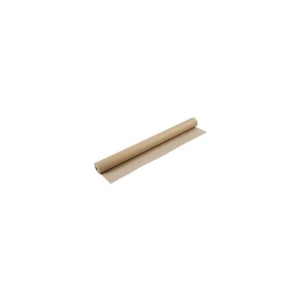 ROLLO PAPEL CONTINUO KRAFT NATURAL  1*25MT