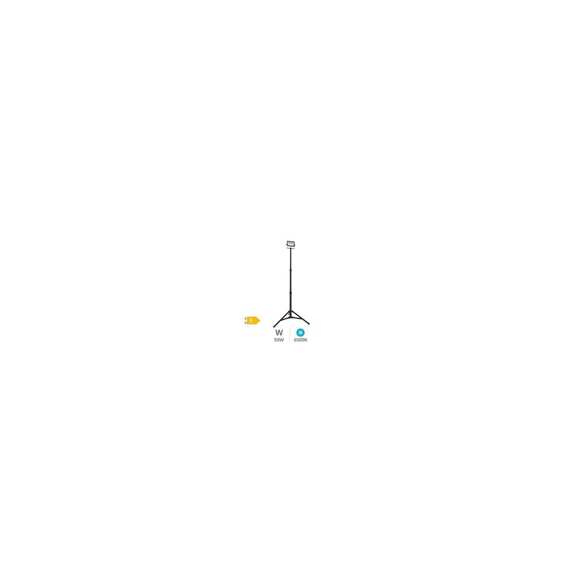 TRIPODE CON FOCO LED 5750LM 50W