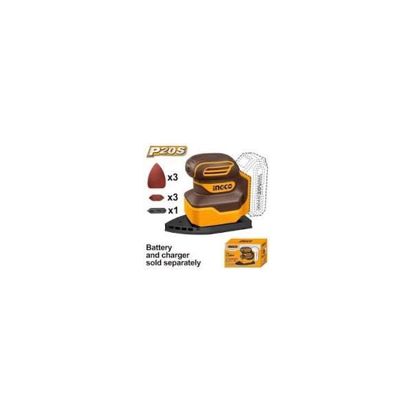 LIJADORA 20V MAUS INGCO BATERIA