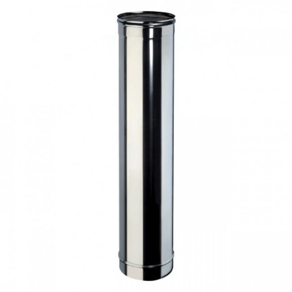 TUBO INOX HUMO 100MM X 1MT