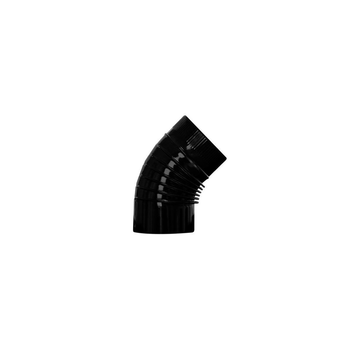 CODO VITRIFICADO HUMO 100MM 45º