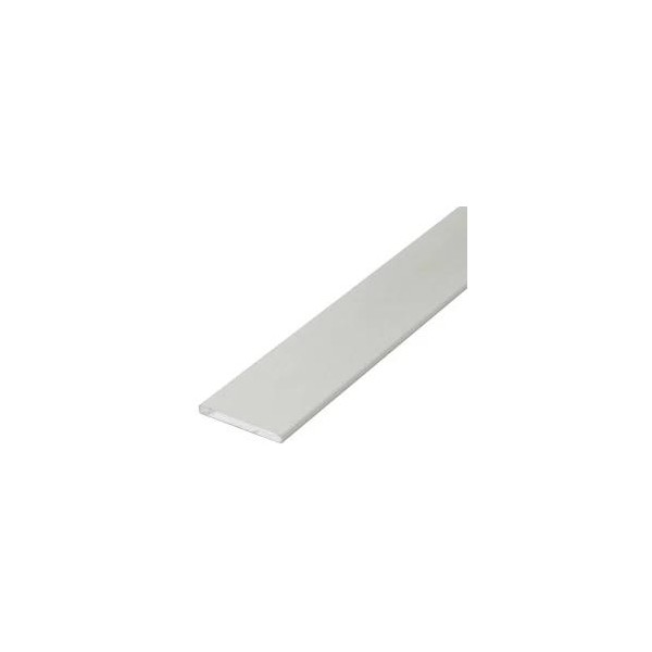 PLETINA BLANCA DE ALUMINIO  20*2*1MT