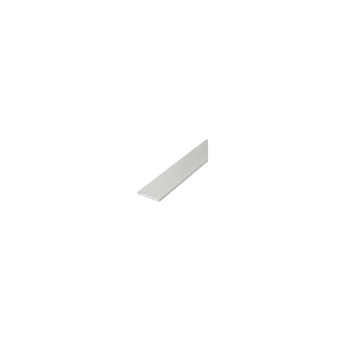 PLETINA BLANCA DE ALUMINIO  30*2*1MT