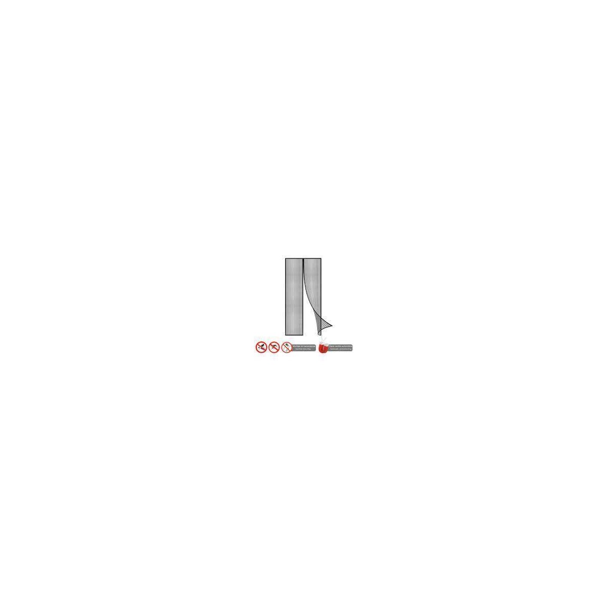 MOSQUITERA FIBRA CON VELCRO 230*120
