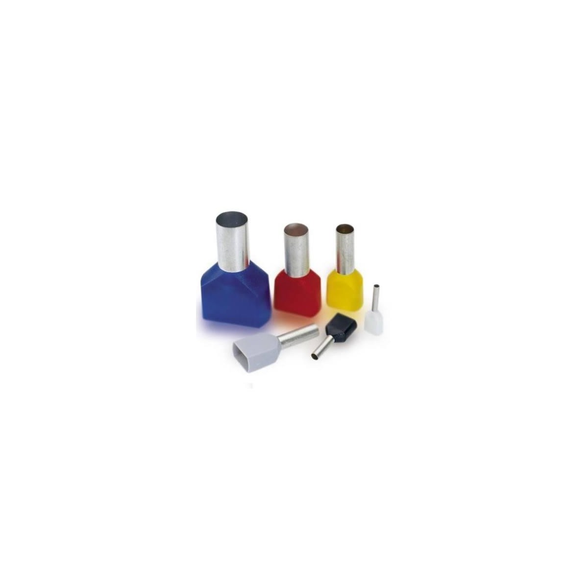 PUNTERA PARA CABLE DOBLE  1.5MM 100 UNIDA