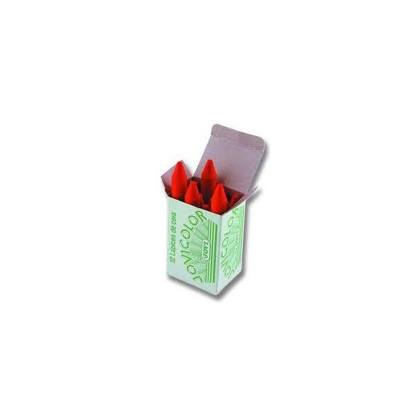 CERAS UNICOLOR VERDE OSCURO CAJA 12UD JOVI