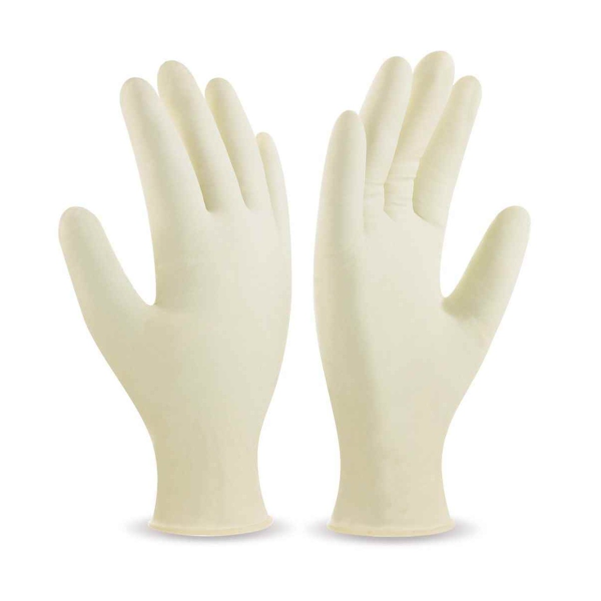 GUANTES LATEX T-M 100UD IBER