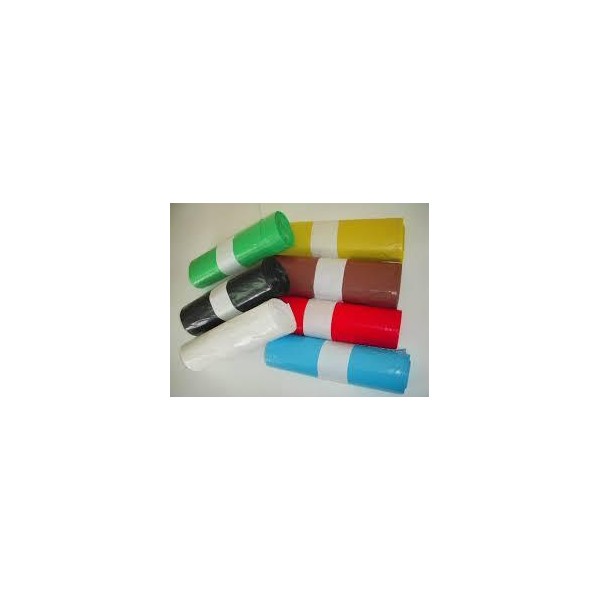 SACO BASURA DISFRA 85*105 ROJO 10UD