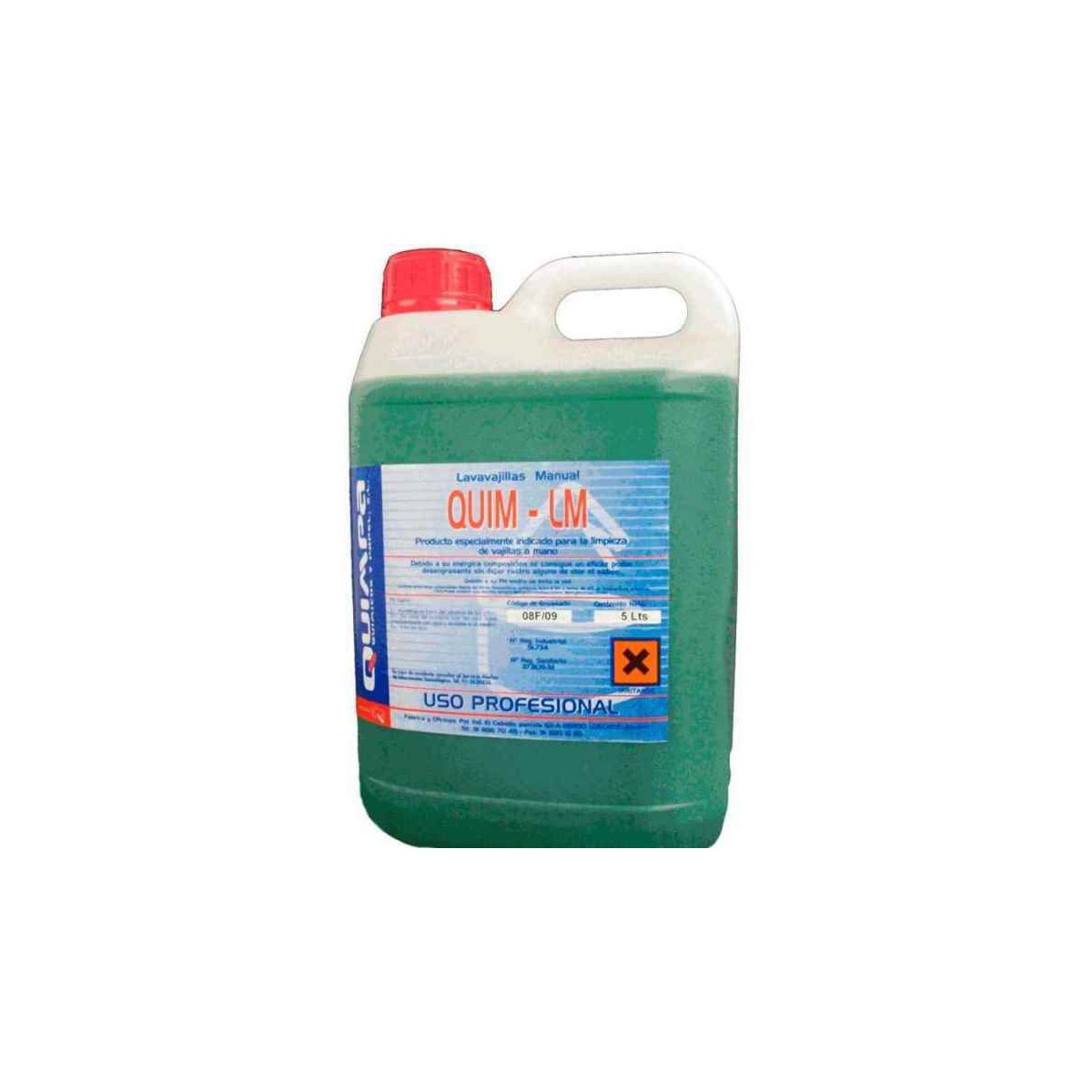 LAVAVAJILLAS MANUAL BUGA HIGIENIZANTE 5 LT