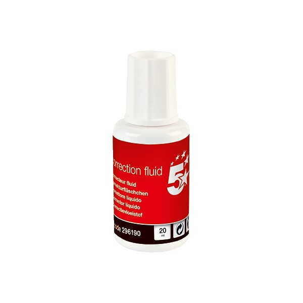 CORRECTOR LIQUIDO PINCEL 5 ESTRELLAS