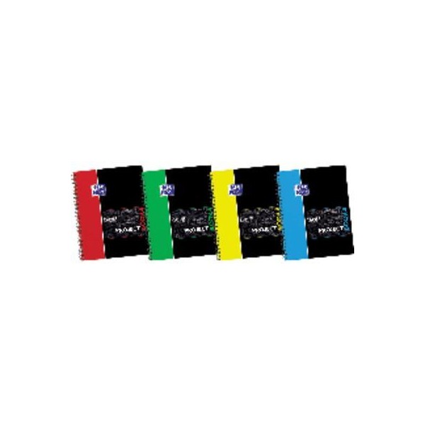 CUADERNO OXFORD PROJECT TAPA DURA M/P COLORES