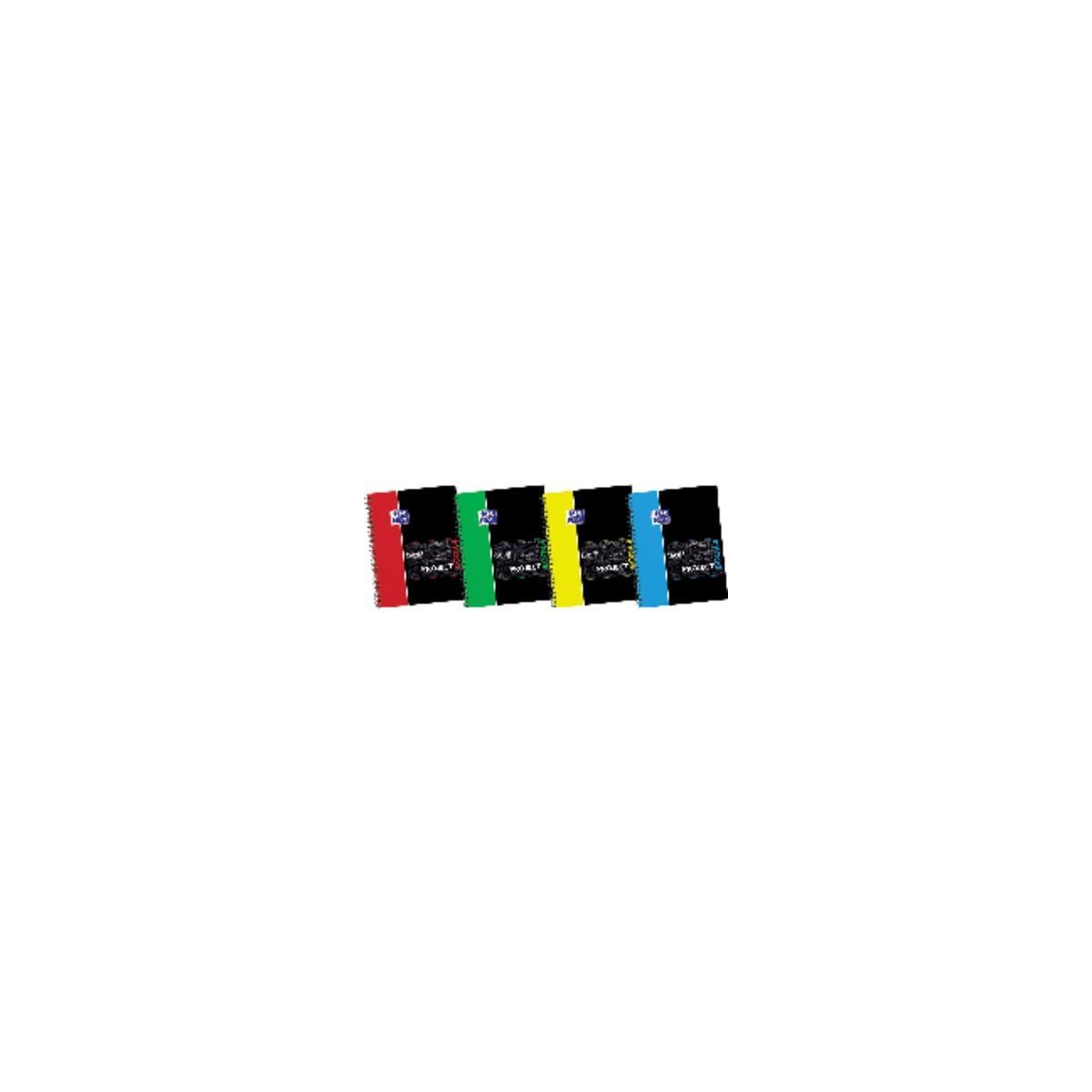 CUADERNO OXFORD PROJECT TAPA DURA M/P COLORES