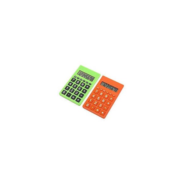 CALCULADORA COLORES BOLSILLO