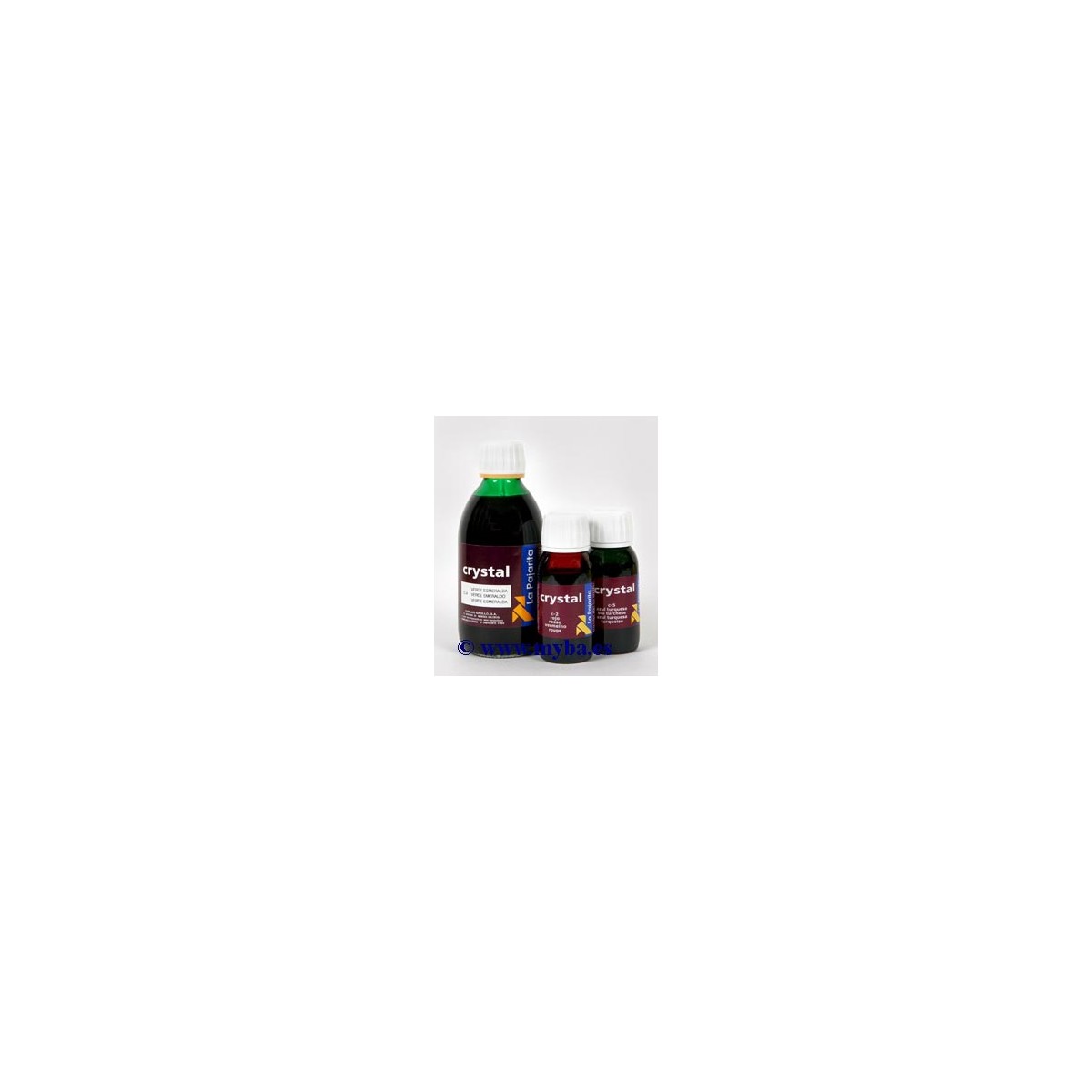 PINTURA CRISTAL 50 ML C-2 ROJO