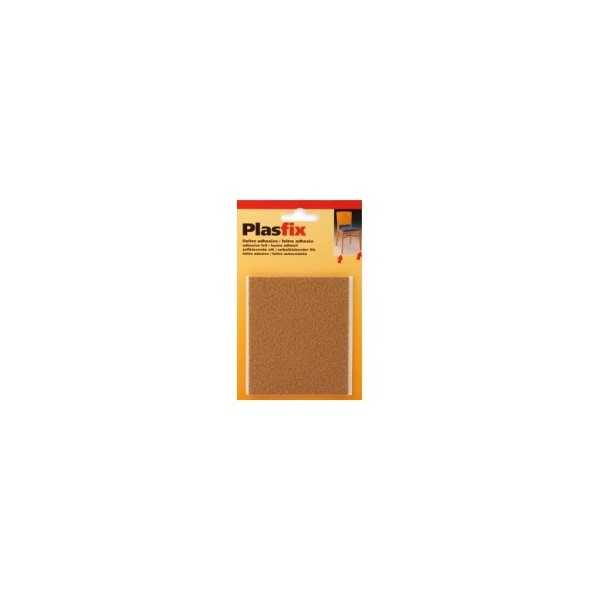 FIELTRO ADHESIVO ANEX 9*9 PARA SILLAS MARRON