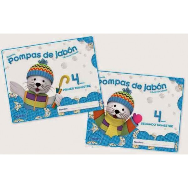 LIBRO POMPAS DE JABON 3ºTRIM 4 AÑOS ALGAIDA