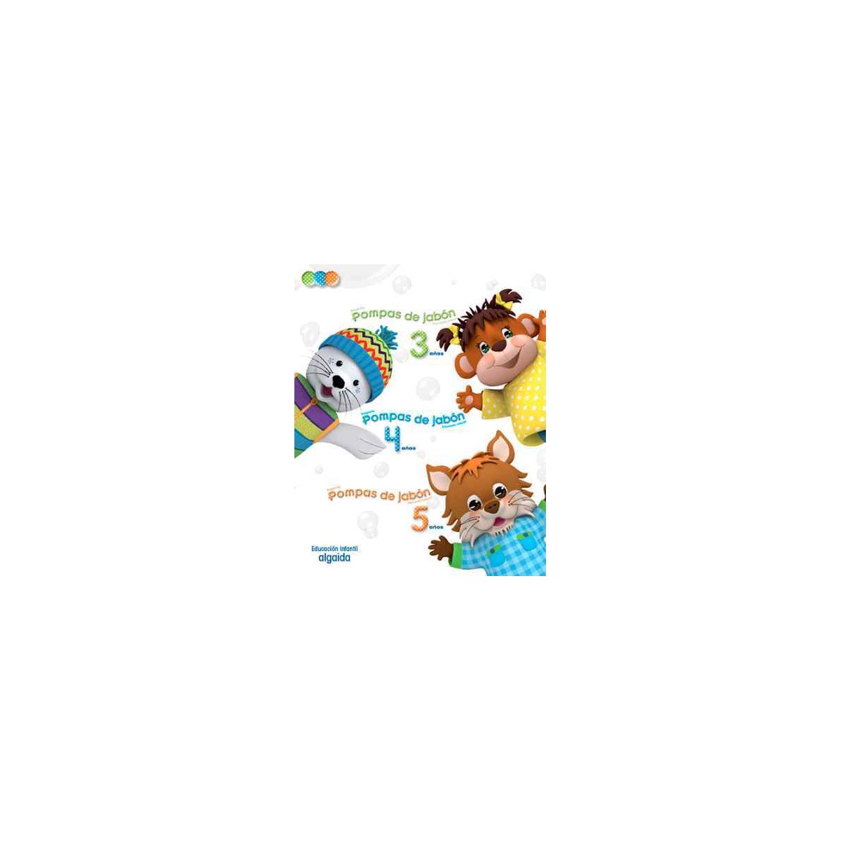 LIBRO POMPAS DE JABON 2ºTRIM 5 AÑOS ALGAIDA