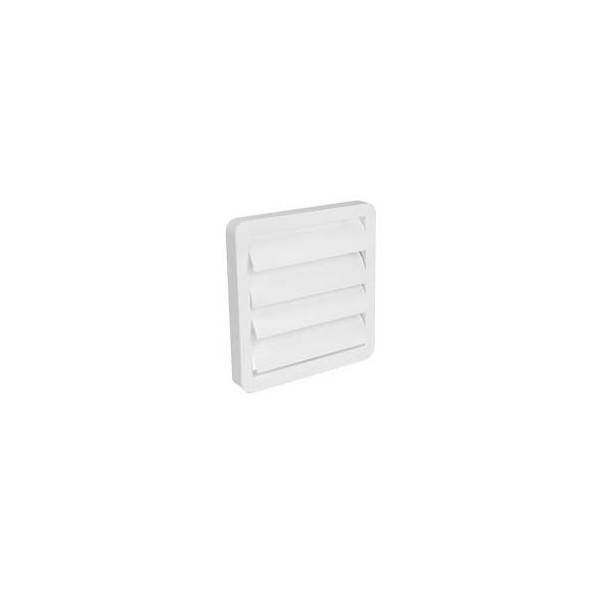 VENTANA SALIDA LAMINAS HUMO REDONDA  PVC BLANCO