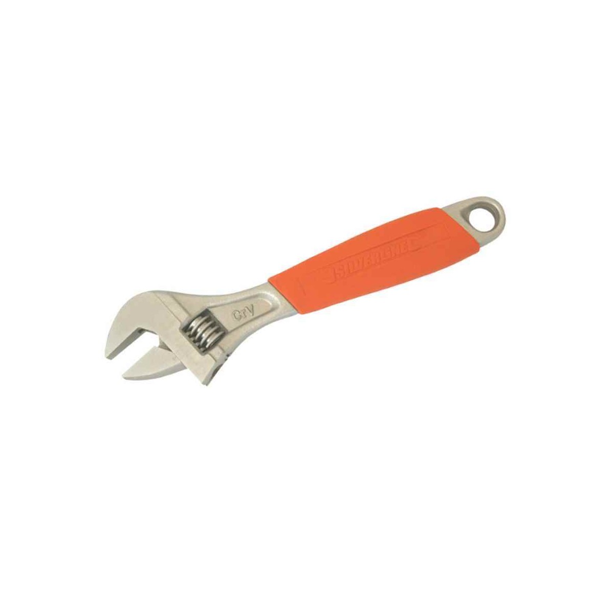 LLAVE INGLESA CROMO VANADIO M/ GOMA 12"