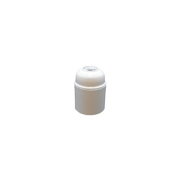 PORTA LAMPARA E-27 BLANCO REFORZADO