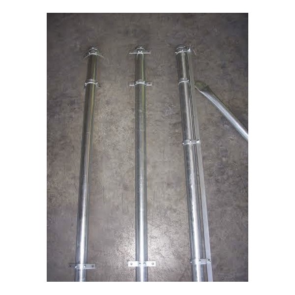 POSTE CIERRE 1.85 GALVANIZADO