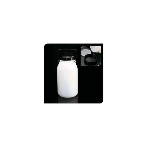 GARRAFA PLASTICO 5 LT TAPA ANCHA NEGRA
