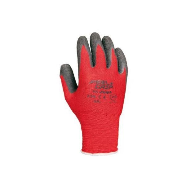 GUANTE LATEX RUGOSO AZUL T-10