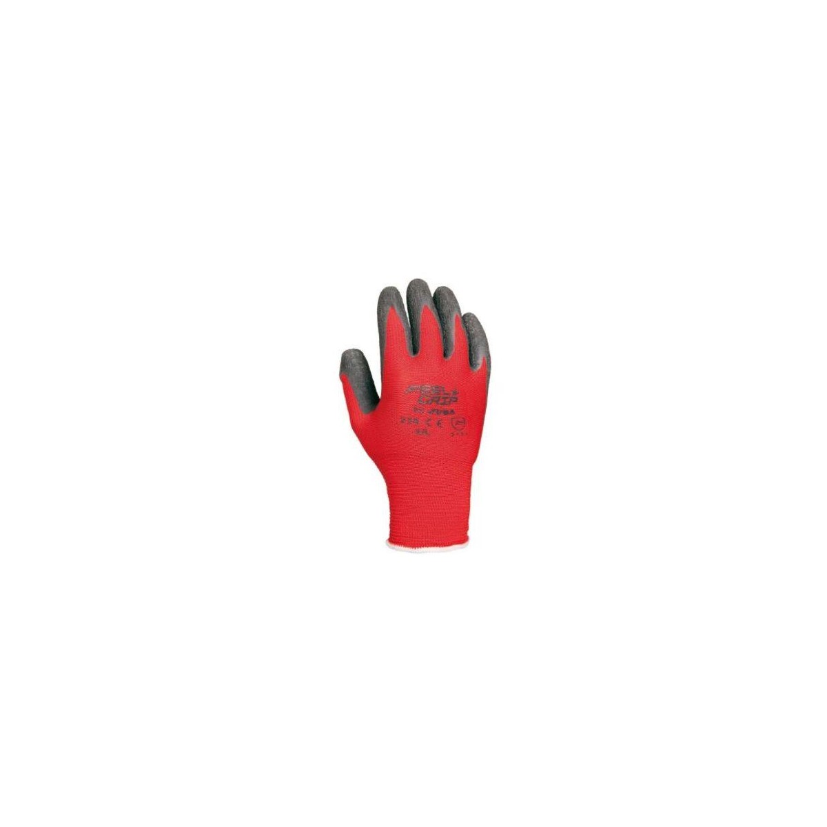 GUANTE LATEX RUGOSO AZUL T-10