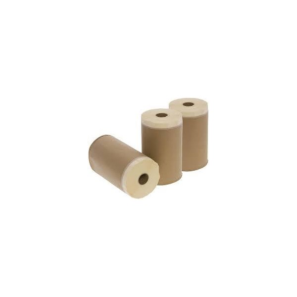 PAPEL PINTORES CON CINTA 15CM 45MT