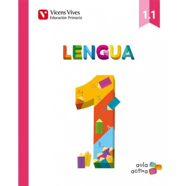 LIBRO LENGUA 1º EP AULA ACTIVA V.VIVES