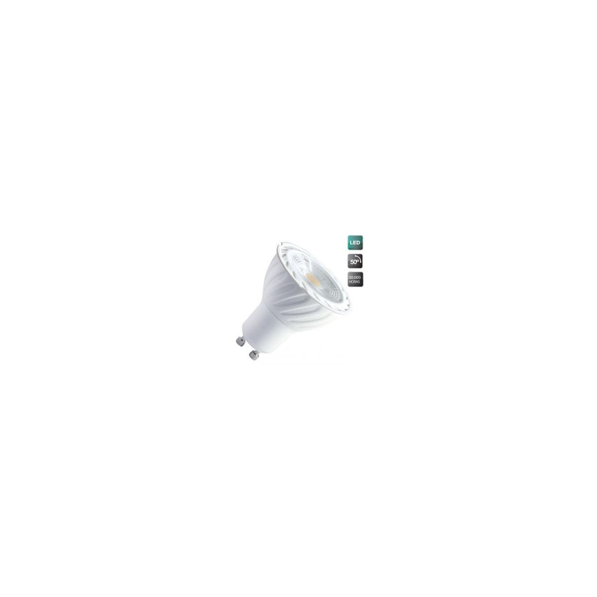 LAMPARA LED GU10 7W 3000K