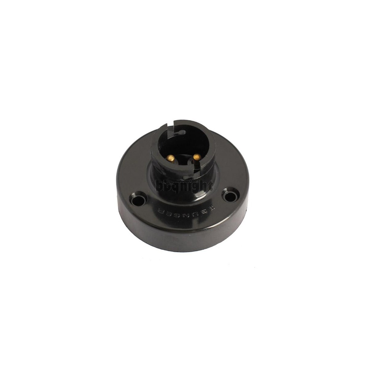 PORTA LAMPARA PARA CIRCUITO E14 CON BASE NEGRO