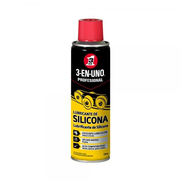LUBRICANTE SPRAY SILICONA 3 EN 1