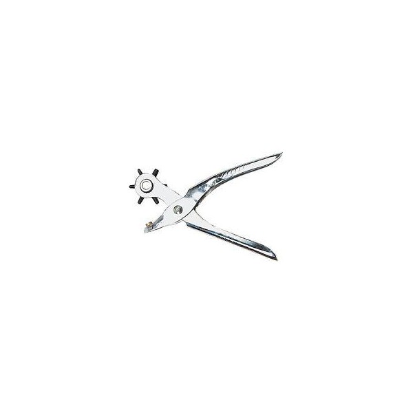 TENAZA SACABOCAOS METALICA ESTRELLA 6 PUNZONES