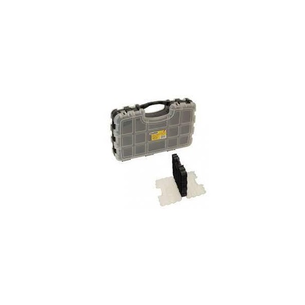 ORGANIZADOR DOBLE 38CM NEGRO