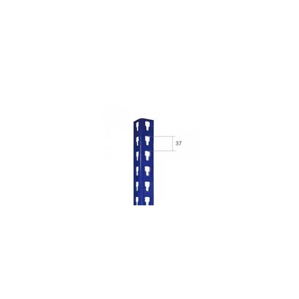 PERFIL ESTANTERIA MEDIA CARGA AZUL 3 MT