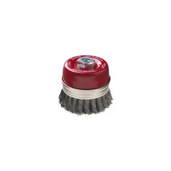 CEPILLO ALAMBRE TRENZADO TAZA 65MM