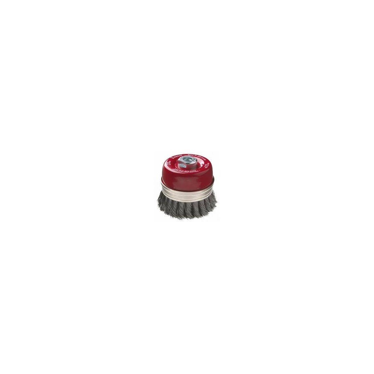 CEPILLO ALAMBRE TRENZADO TAZA 65MM