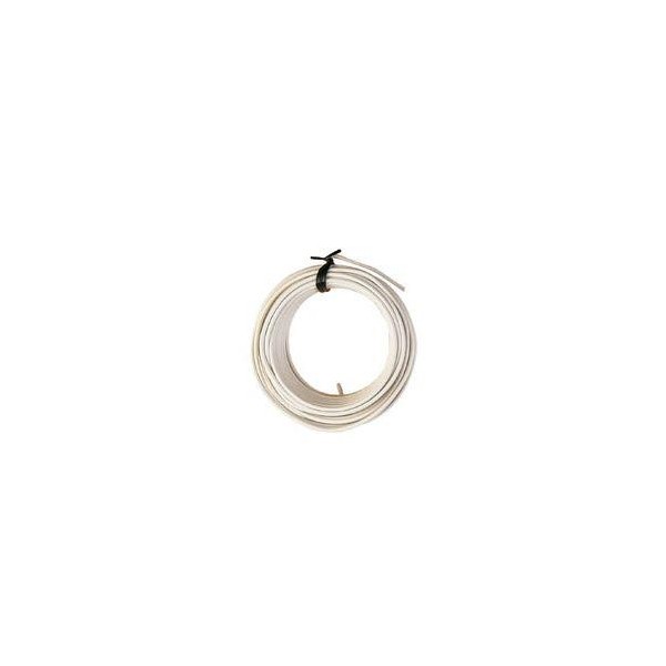 ALAMBRE FORRADO BLANCO 10 MT