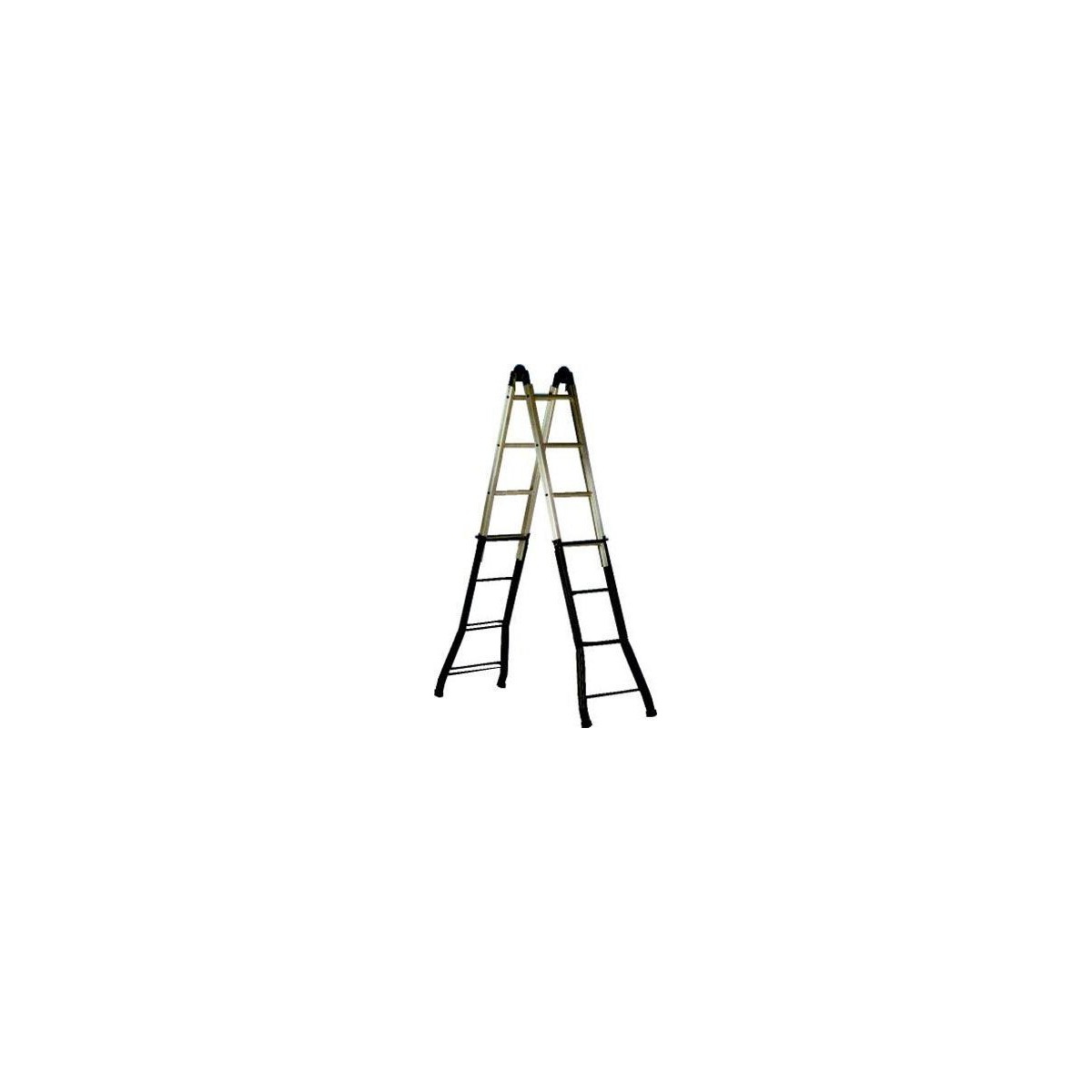 ESCALERA HIERRO TIJERA 3.8MT PLEGABLE MULTIUSOS