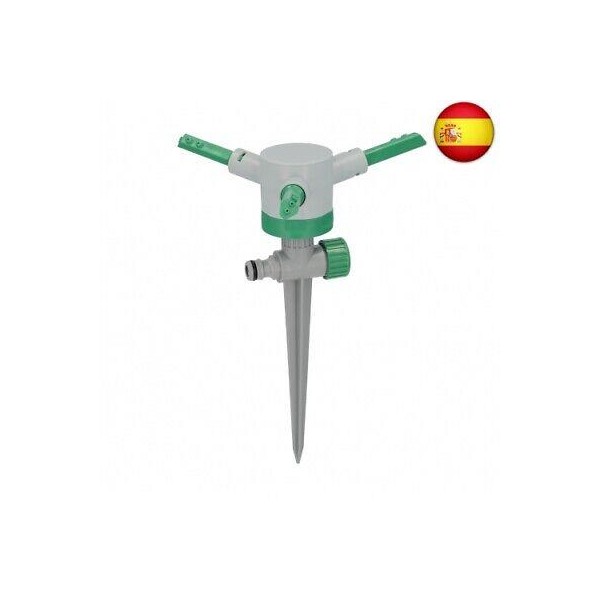 ASPERSOR PLASTICO GIRATORIO 3 BRAZOS