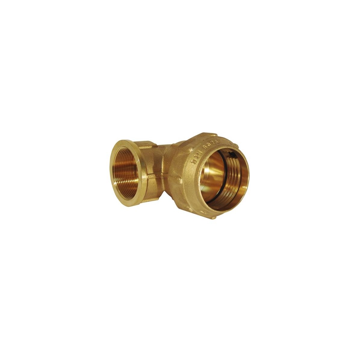 CODO MIXTO LATON POLIETILENO DE 40MM 1"1/4 H
