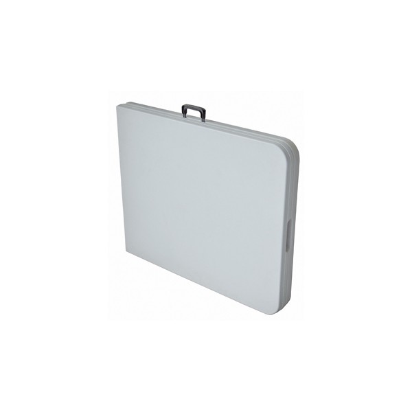 MESA RECTANGULAR 180*74.5*70 FIBRA PLEGABLE
