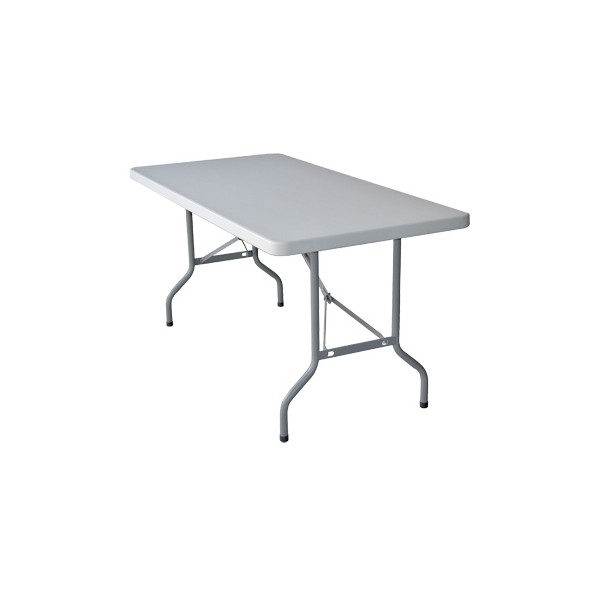MESA RECTANGULAR 180*74.5*70 FIBRA PLEGABLE 2