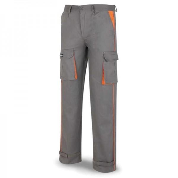 PANTALON 488 SUPER TOP MARCA GRIS NARANJA TALLA 50